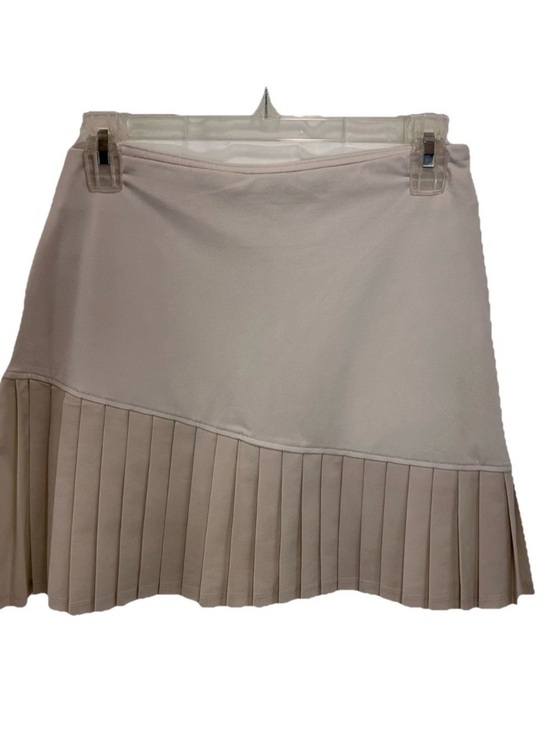 Soybu Pants - Soybu Cream Athletic Skort with Pleated Hem